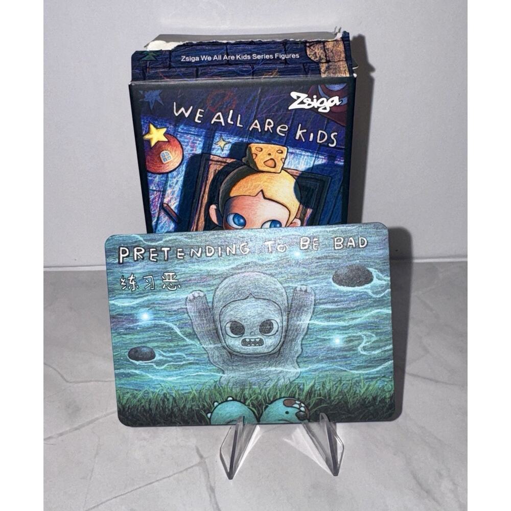 POP MART Zsiga We All Are Kids Series Confirmed Blind Box Pretending to Be Bad